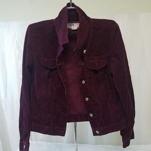 Old Navy Denim Dark Purple Jacket